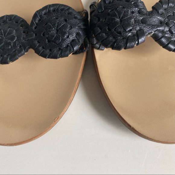 Jack Rogers Daphne Medallion Sandals Flat with Ankle Straps - Picture 4 of 16